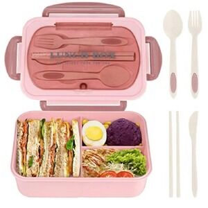 NIB 3 COMPARTMENT‎ LUNCH BOX - GET READY FOR BACK TO SCHOOL!